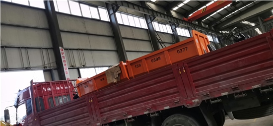潼關(guān)客戶(hù)兩臺(tái)三噸電動(dòng)車(chē)發(fā)貨成功